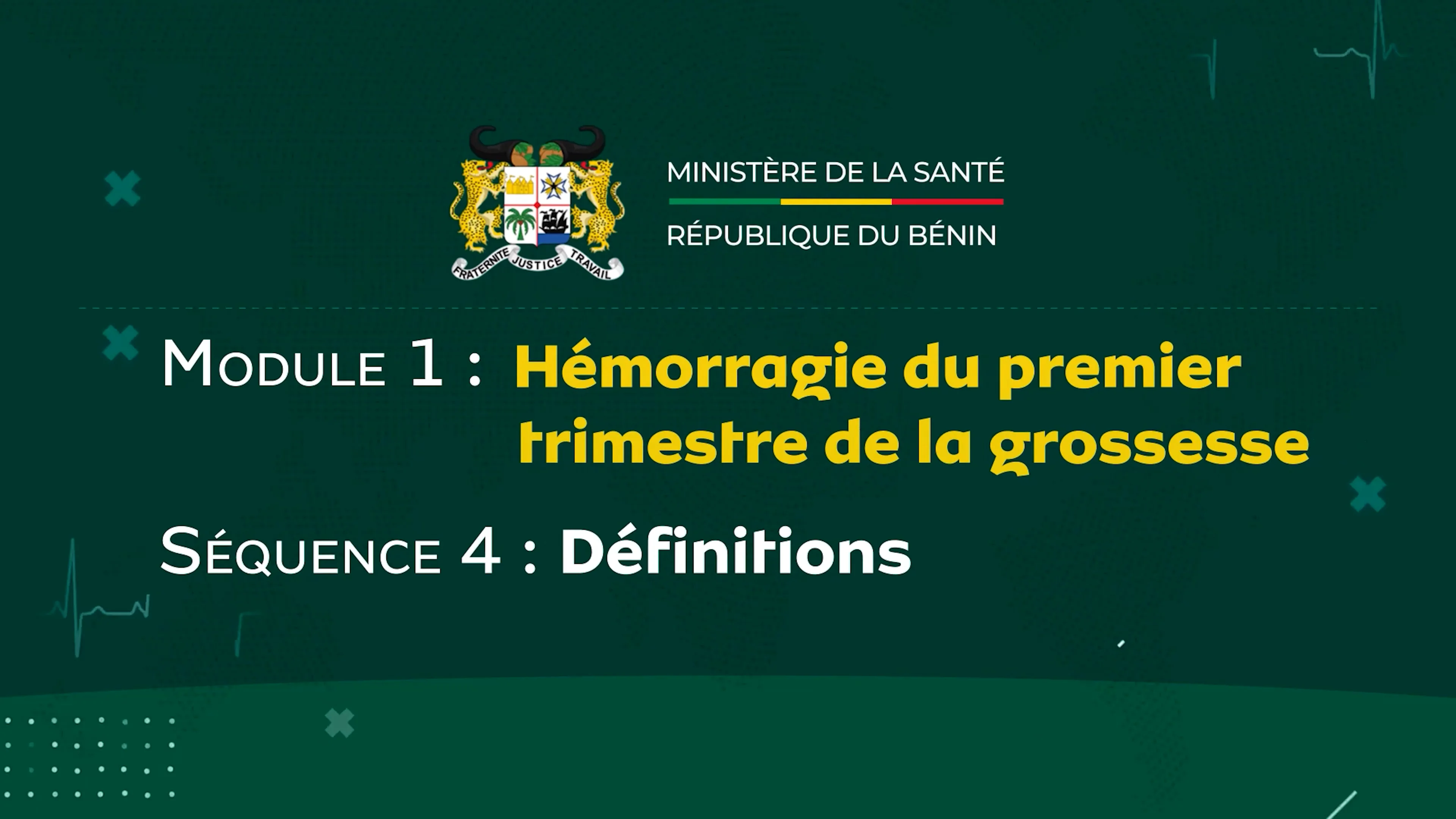 HEMORRAGIE DU 1ER TRIMESTRE DE LA GROSSESSE SEQUENCE 4 on Vimeo — free download