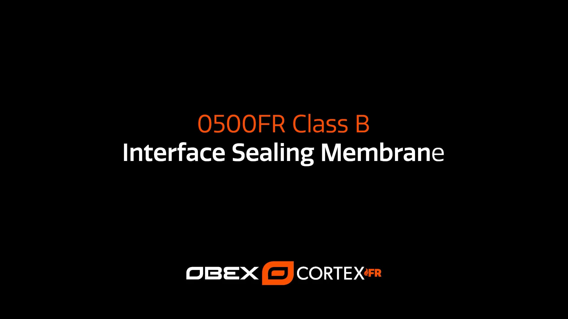 OBEX CORTEX 0500FR Class B ISM Installation Video On Vimeo