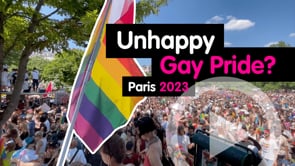 happygaytv:Gay Pride de Paris 2023 : Une ambiance moins festive, mais plus écoresponsable ?