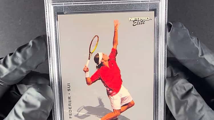 2003 Netpro Elite Glossy Roger Federer ROOKIE /100 #G3 PSA 10 GEM