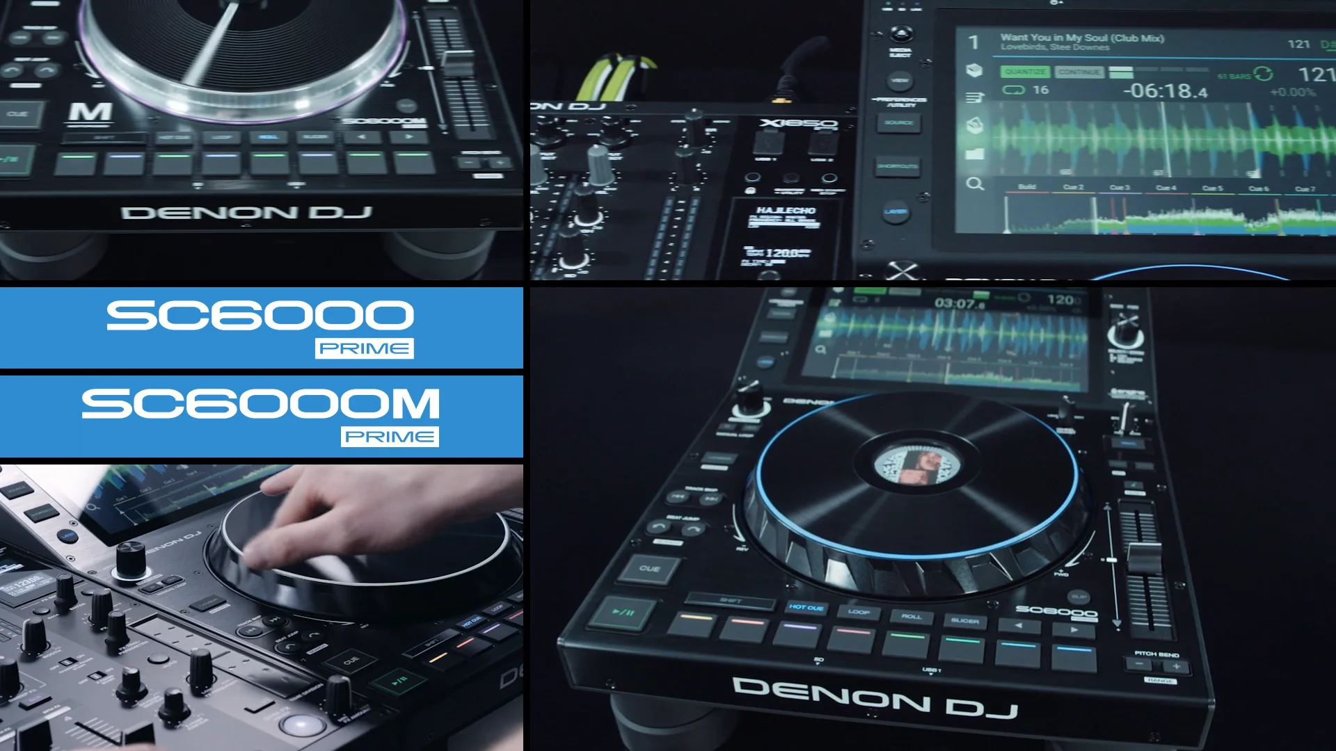 DENON DJ SC-6000 PRIME｜カバー付 CDJ Denon DJ SC6000 PRIME – Professional Standalone DJ Media Player