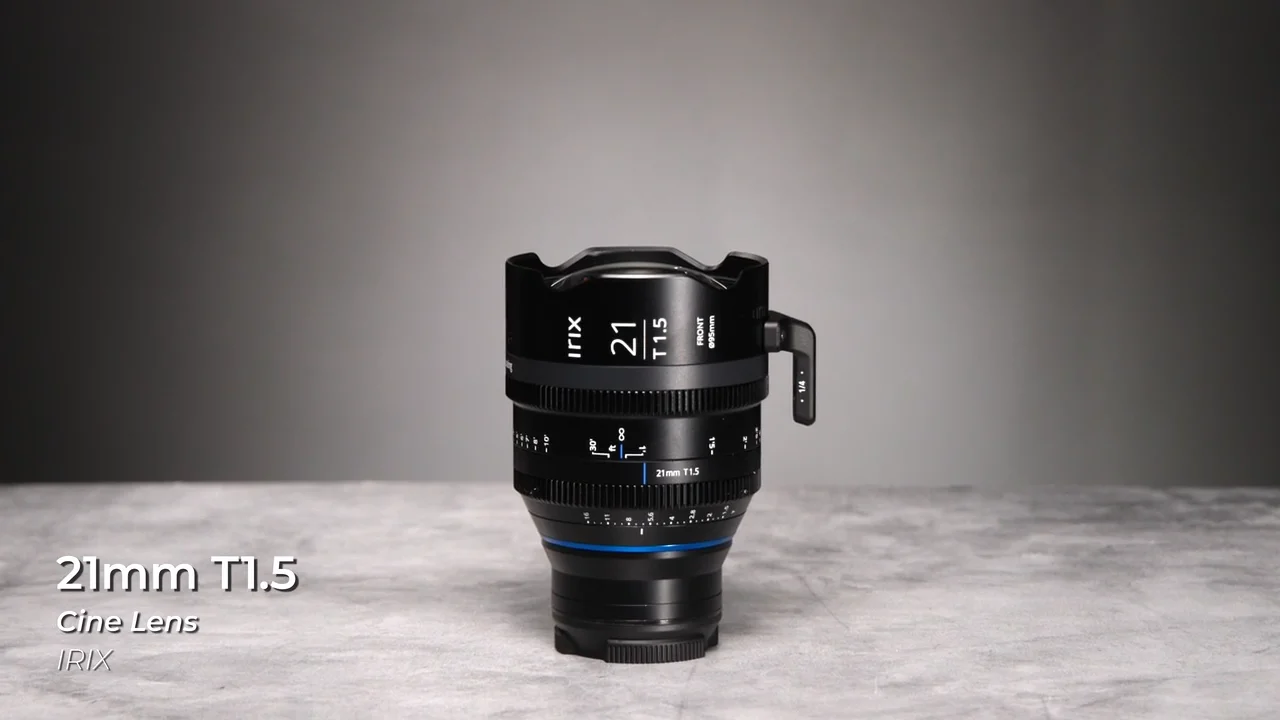 Irix シネマレンズ　21mm EFマウント Irix Cine 21mm T1.5 (Feet)