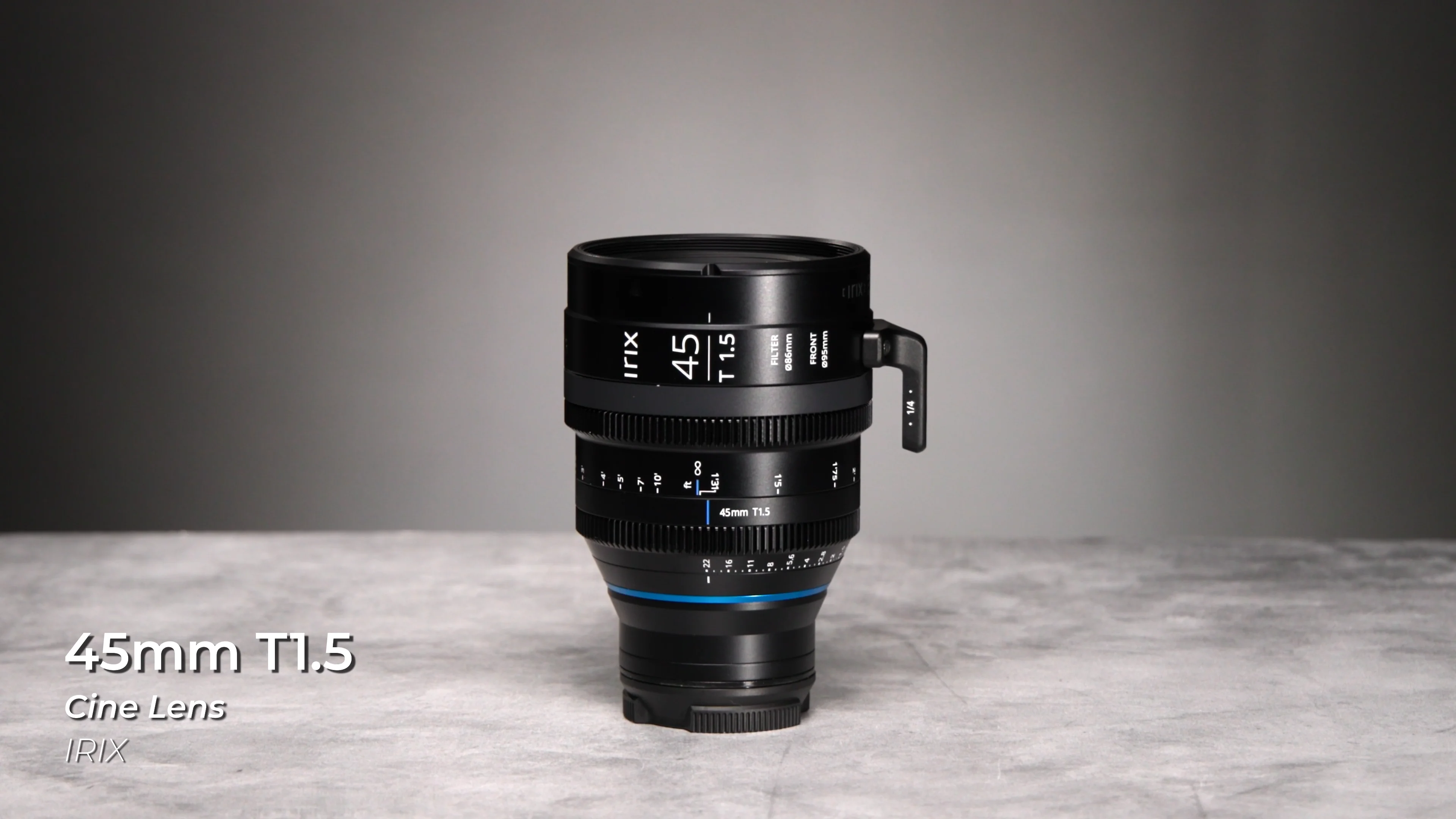 良品 アイリックス Irix Cine 45mm T1.5 シネレンズ ライカL Irix Cine 45mm T1.5 (Canon EF, Feet)