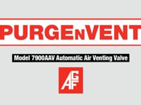 AGF Manufacturing PurgeNVent™ 1 in. NPT Brass Automatic Air Venting Valve AGF7900AAV at Pollardwater