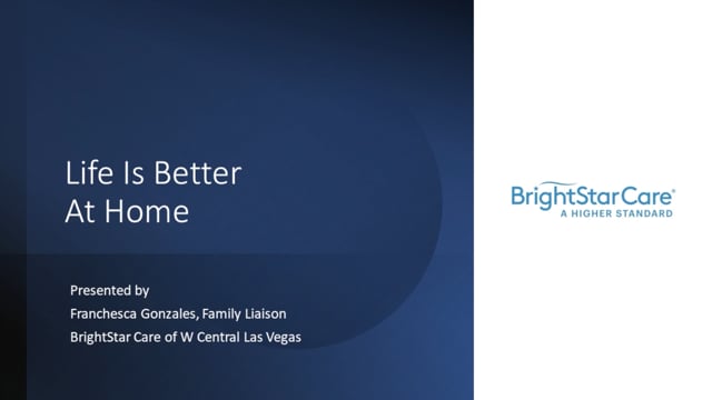 Life is Better at Home