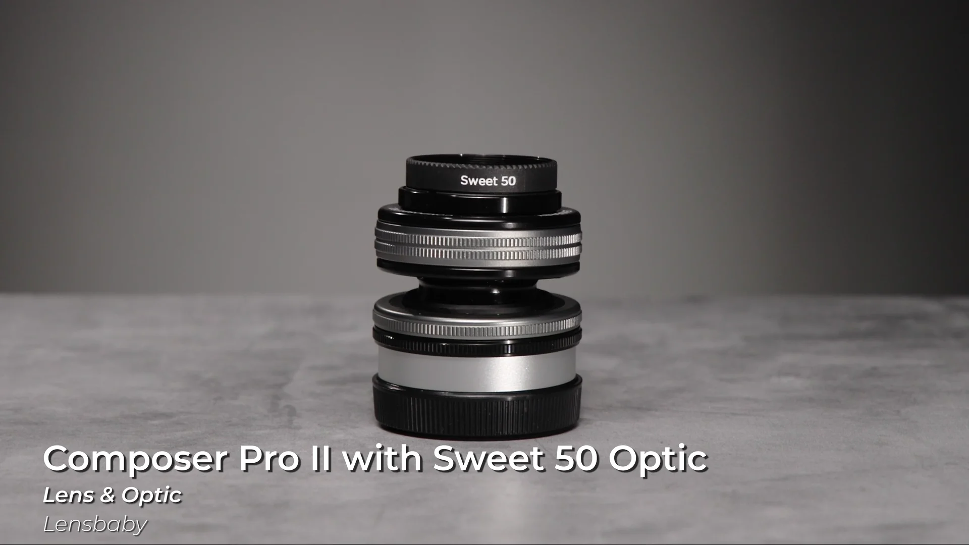 Lensbaby Composer Pro II with Sweet 50 Optic for Canon EF Lensbaby Composer Pro II with Sweet 50 Optic for Canon EF