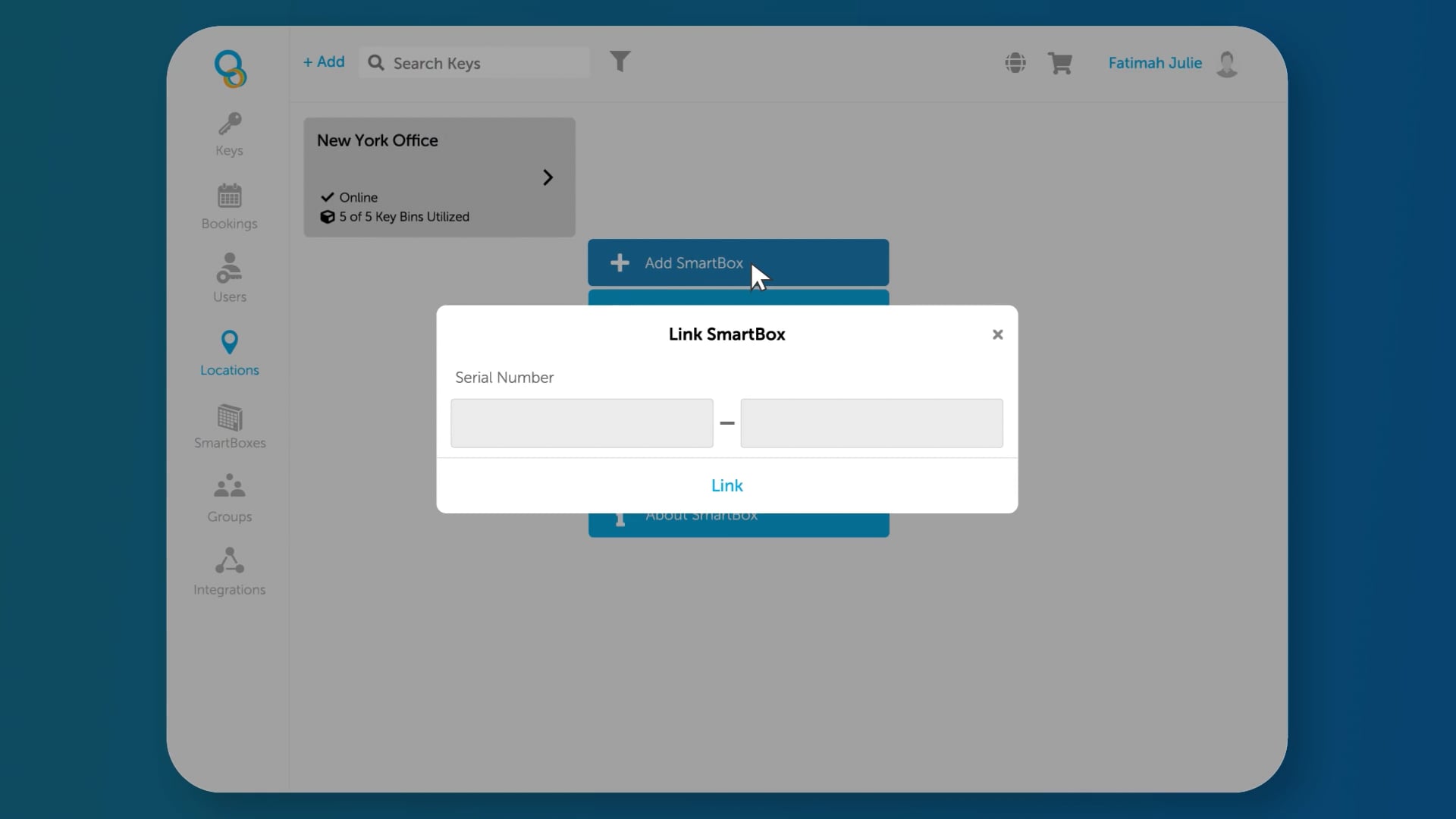 Create a Location and Add a SmartBox
