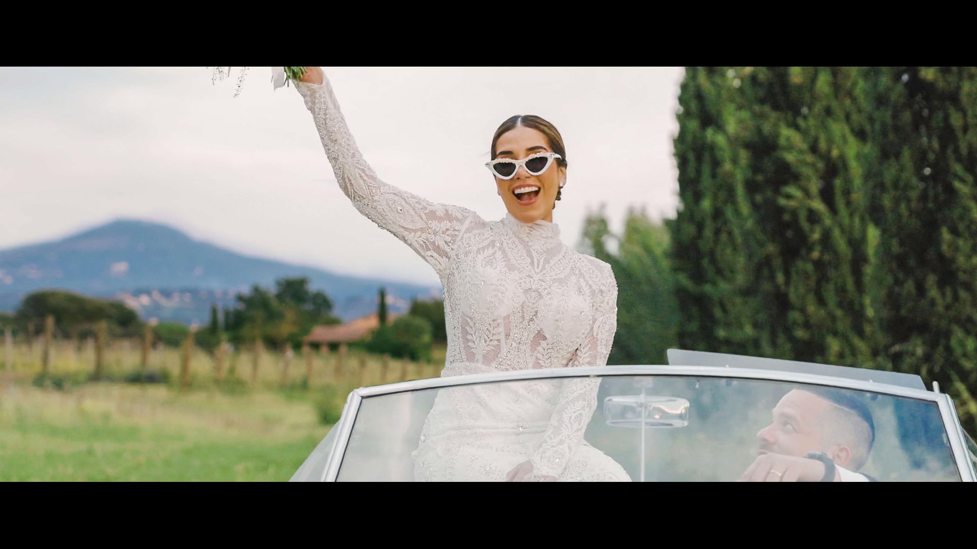 Daniela & Farid's Highlights at Casale Del Gallo in Rome, Italy