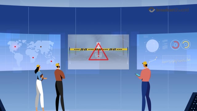 Oncor energy character animation
