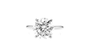5.00 Carat Lab-Grown Diamond Solitaire Ring in 14kt White Gold