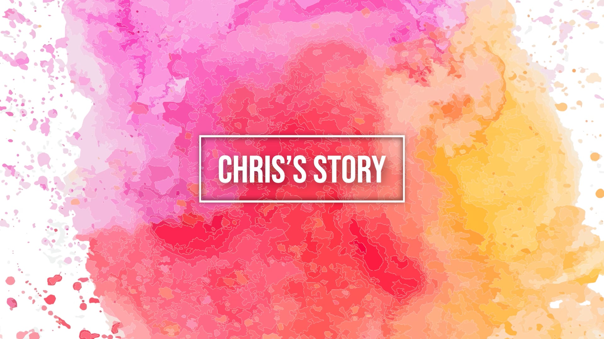 Chris's Story