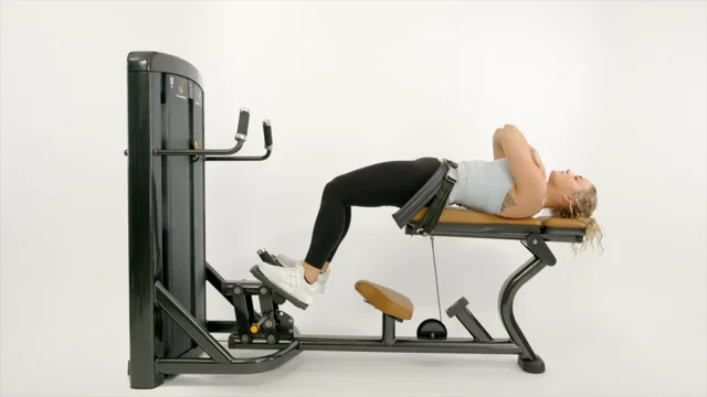 Hip thrust machine online life fitness