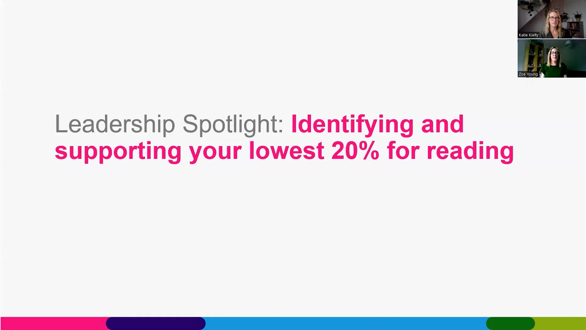 Leadership Spotlight: Identifying and Supporting the Lowest 20% for Reading