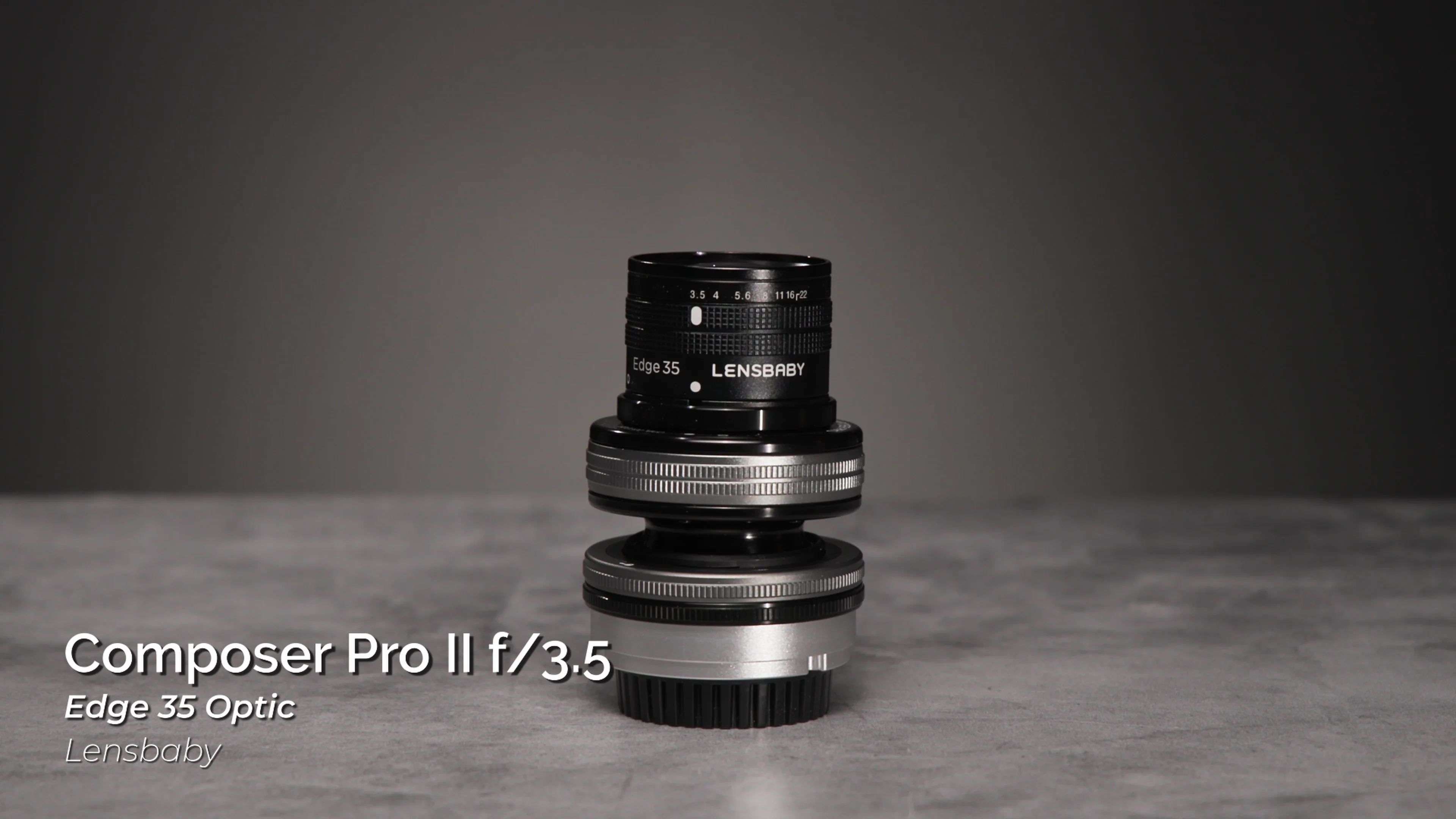 Lensbaby Composer Pro II Edge 35　FXmount Composer Pro II With Edge 35 Optic Camera Lens | Lensbaby