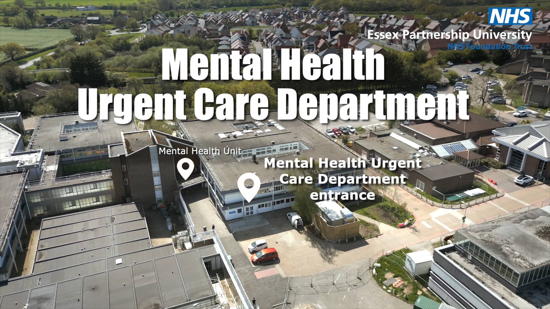 Mental Health Urgent Care Department virtual tour on Vimeo