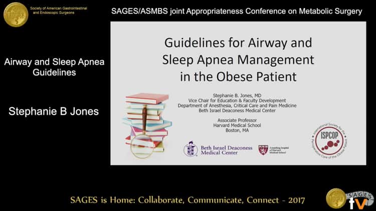 Guidelines for airway & sleep apnea management in the obese patient-CbnKdXIPtds  on Vimeo