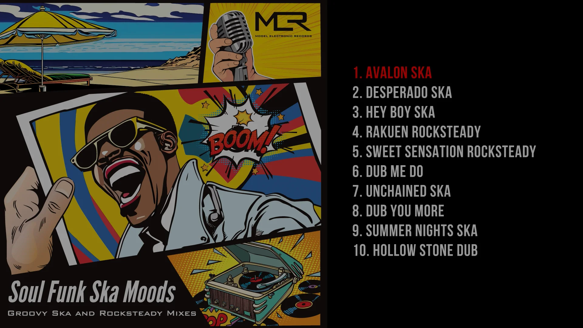 MER – Soul Funk Ska Moods: Groovy Ska and Rocksteady Mixes