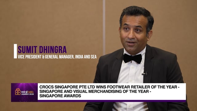 Retail Asia Awards 2023 Winner: Crocs Singapore