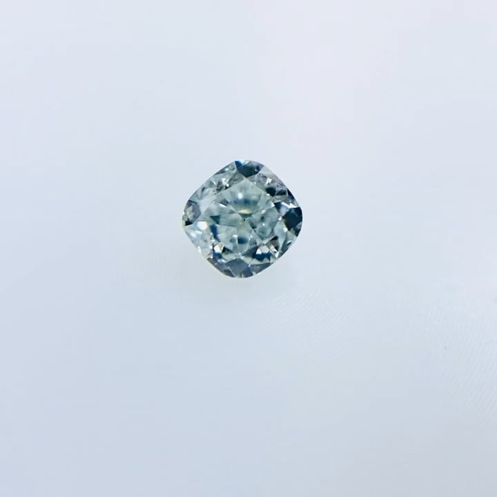 FANCY LIGHT GREEN BLUE 0.097ct X/RT2150/CGL