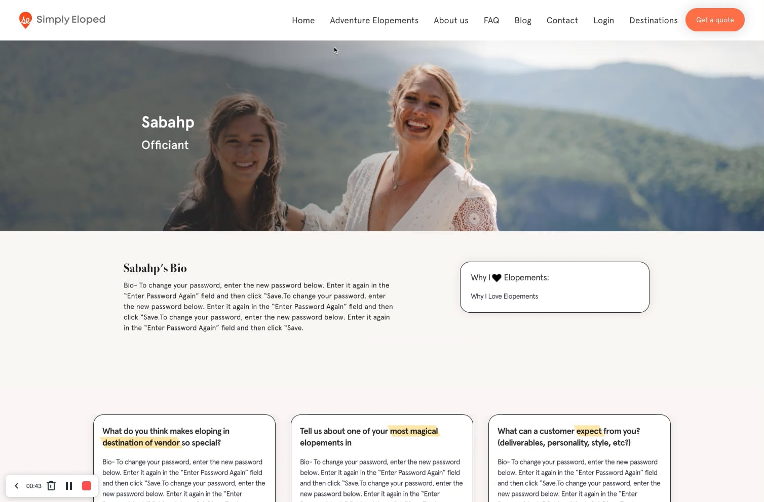 How to upload or update cover photo on Vimeo