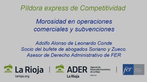 Micropldora express - Morosidad en operaciones comerciales y subvenciones