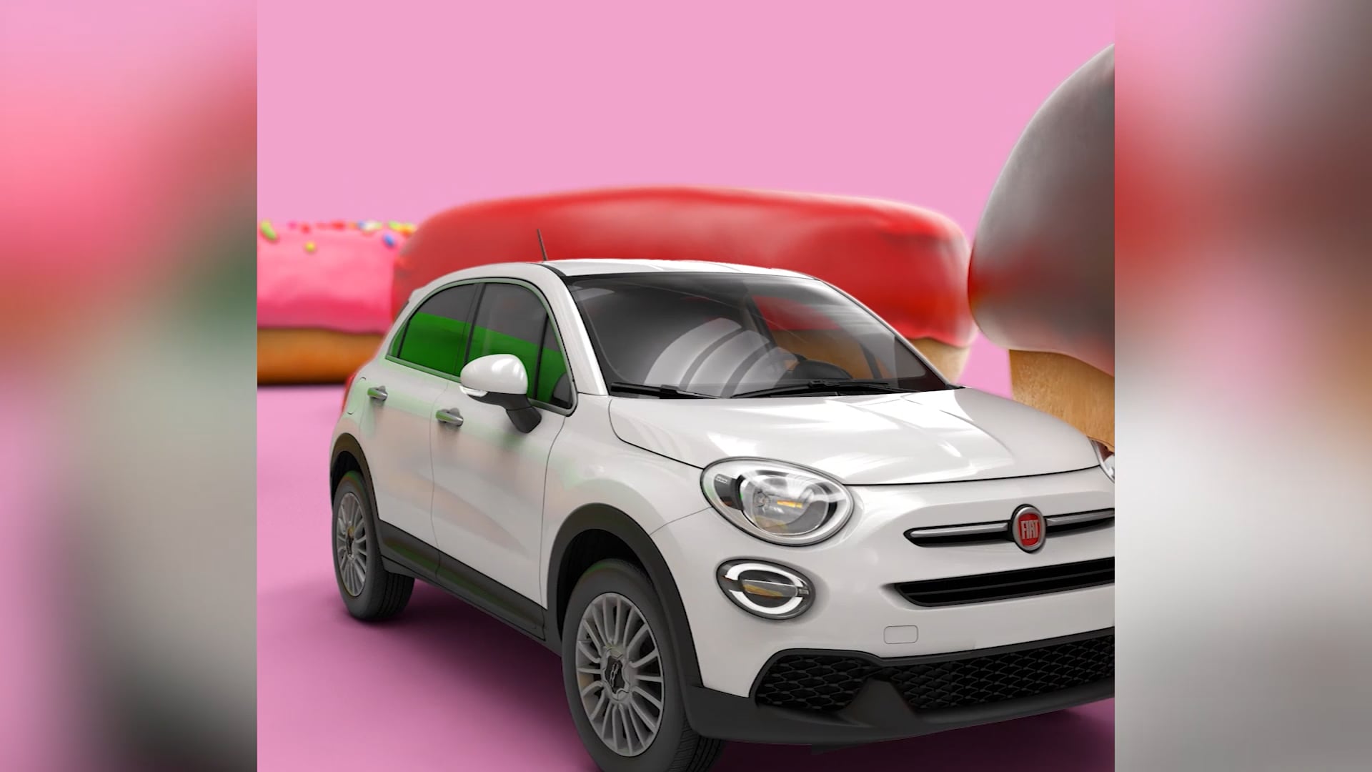 Fiat Hot Wheels Demo Rendering