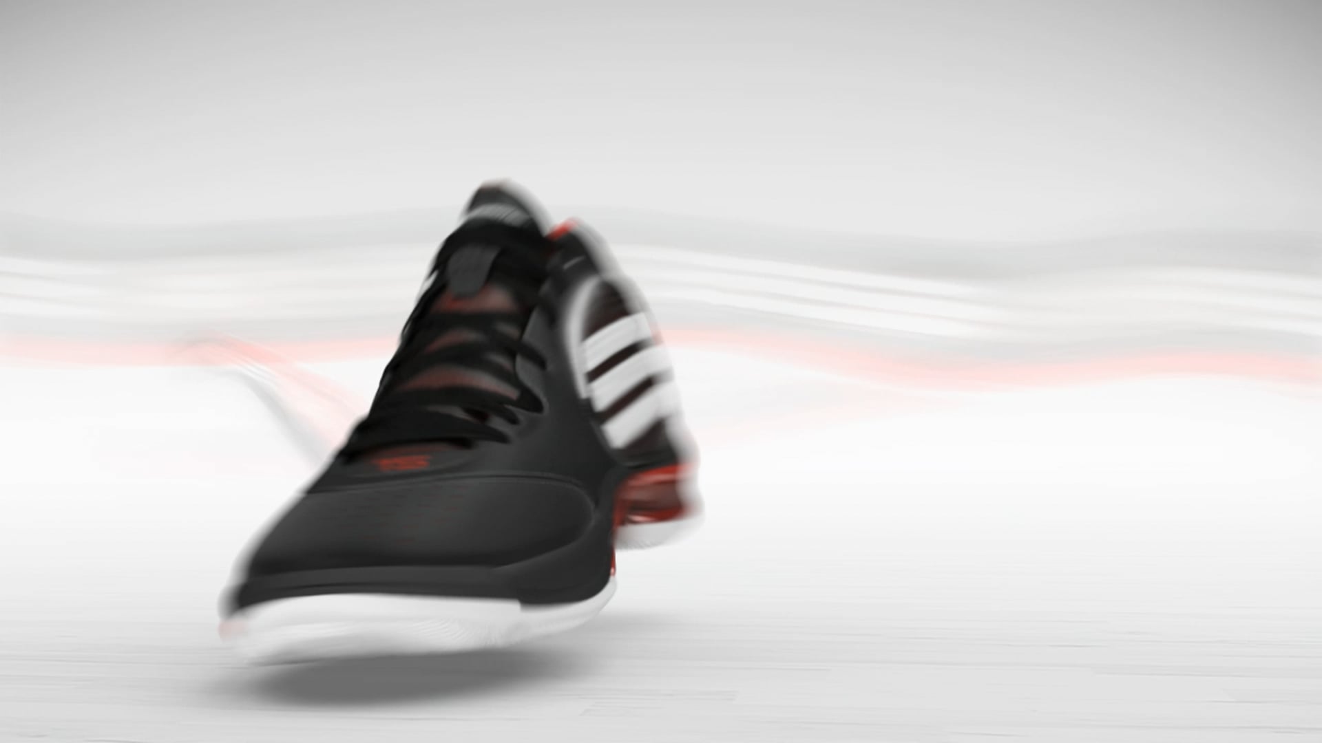 Footlocker Red Shoe 360 Rendering