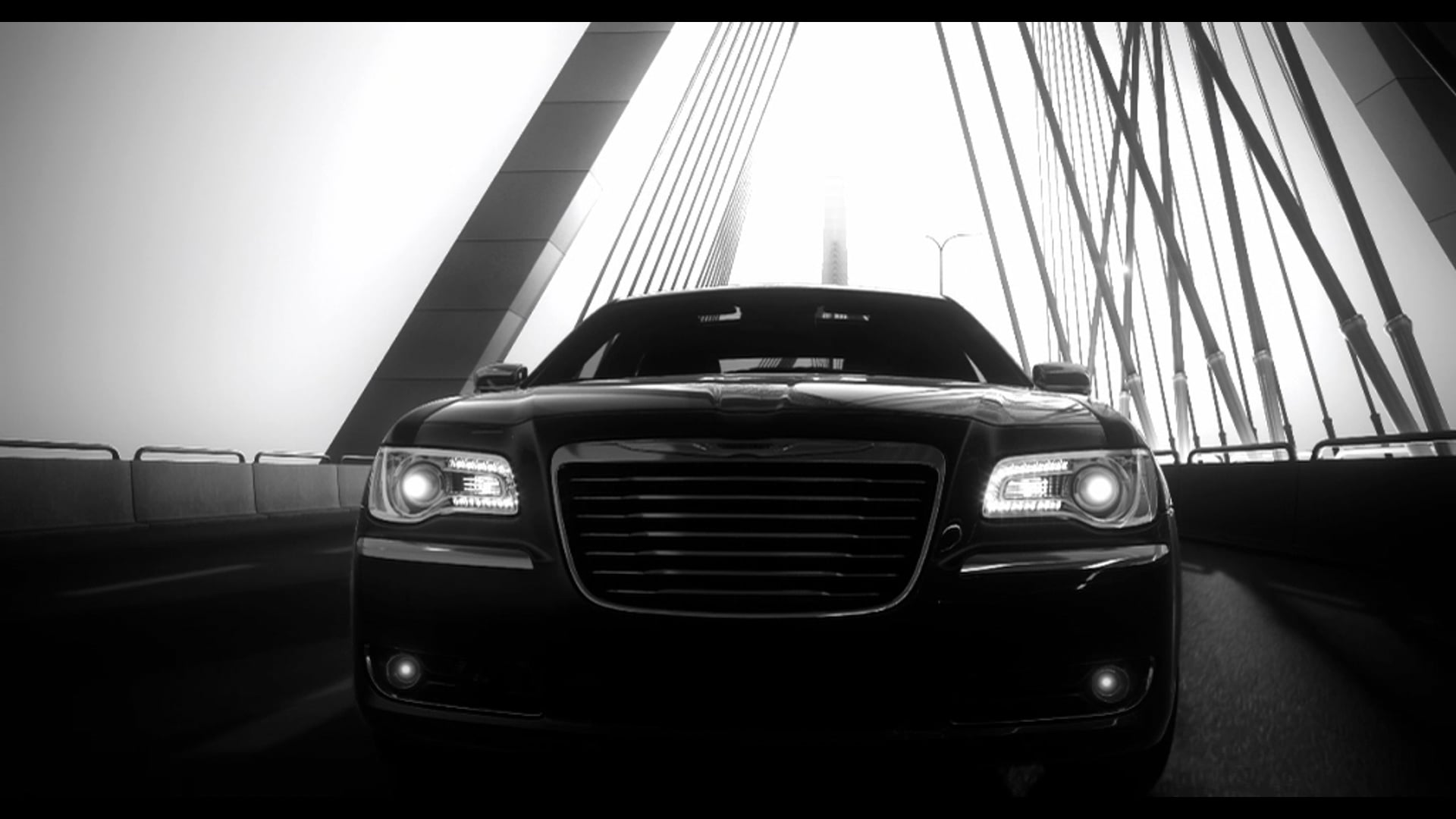 Chrysler.com Black and White Intro Animation