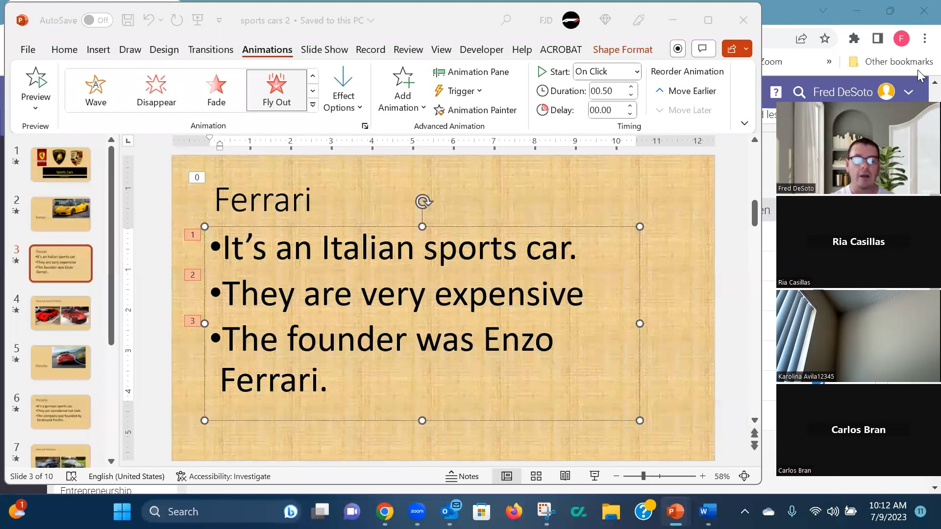 07-09-23 PowerPoint - Additional animation tools 2 on Vimeo