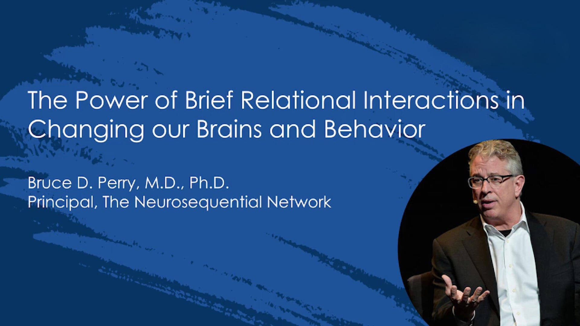 Why "Therapy" Is Weird and Not Therapy? -World's Leading Trauma & Mental Health Clinician, Prof. Dr. Bruce Perry, MD, PhD