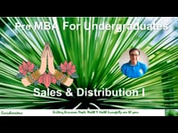 Sales &amp; Distribution I