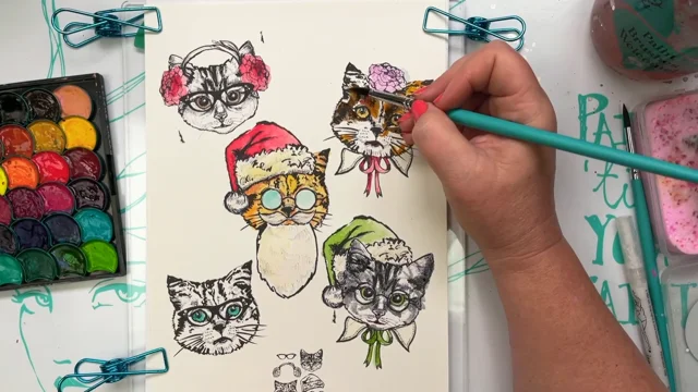 Mix and match stamps! - 🐈 🐕 Merry Cutemas from Jane Davenport! 