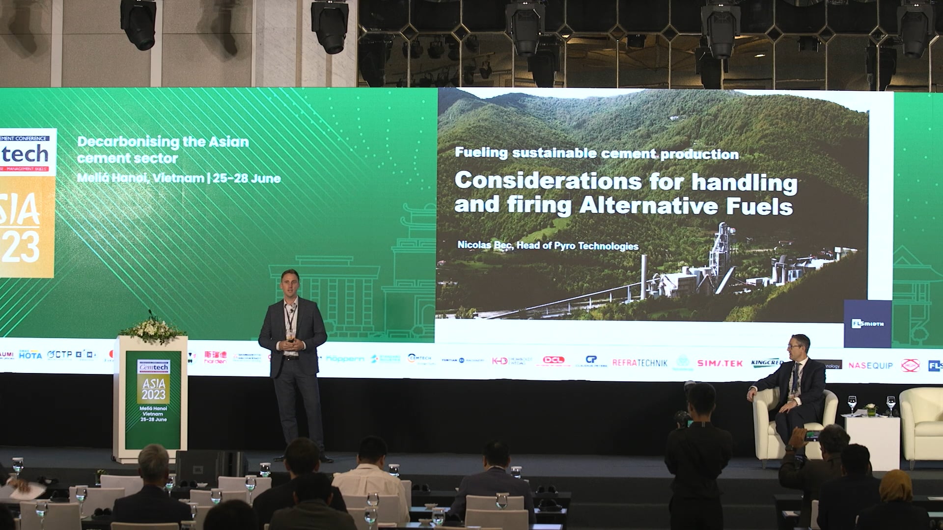 Fuelling sustainable cement production – considerations for handling and firing alternative fuels: Nicolas Bec, FLSmidth