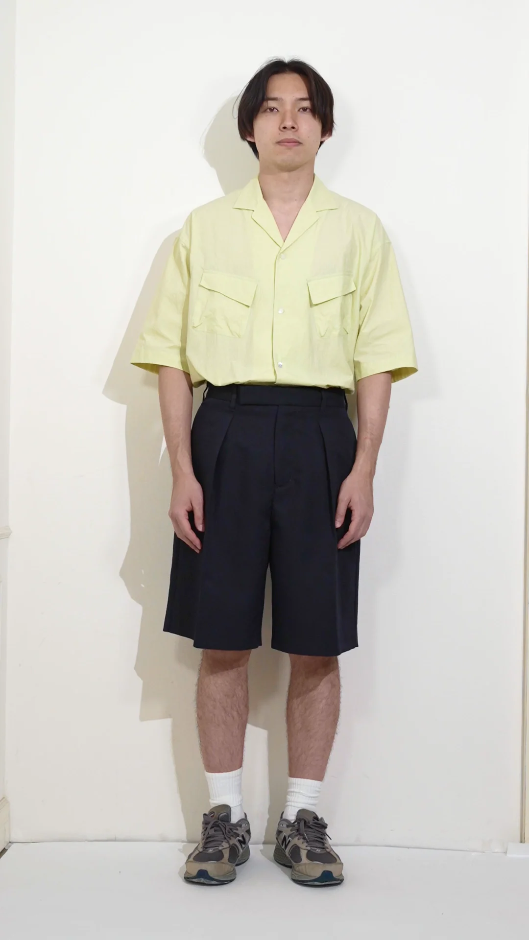VINTAGE PE TWILL SLACKS SHORTS / ヴィンテージツイル
