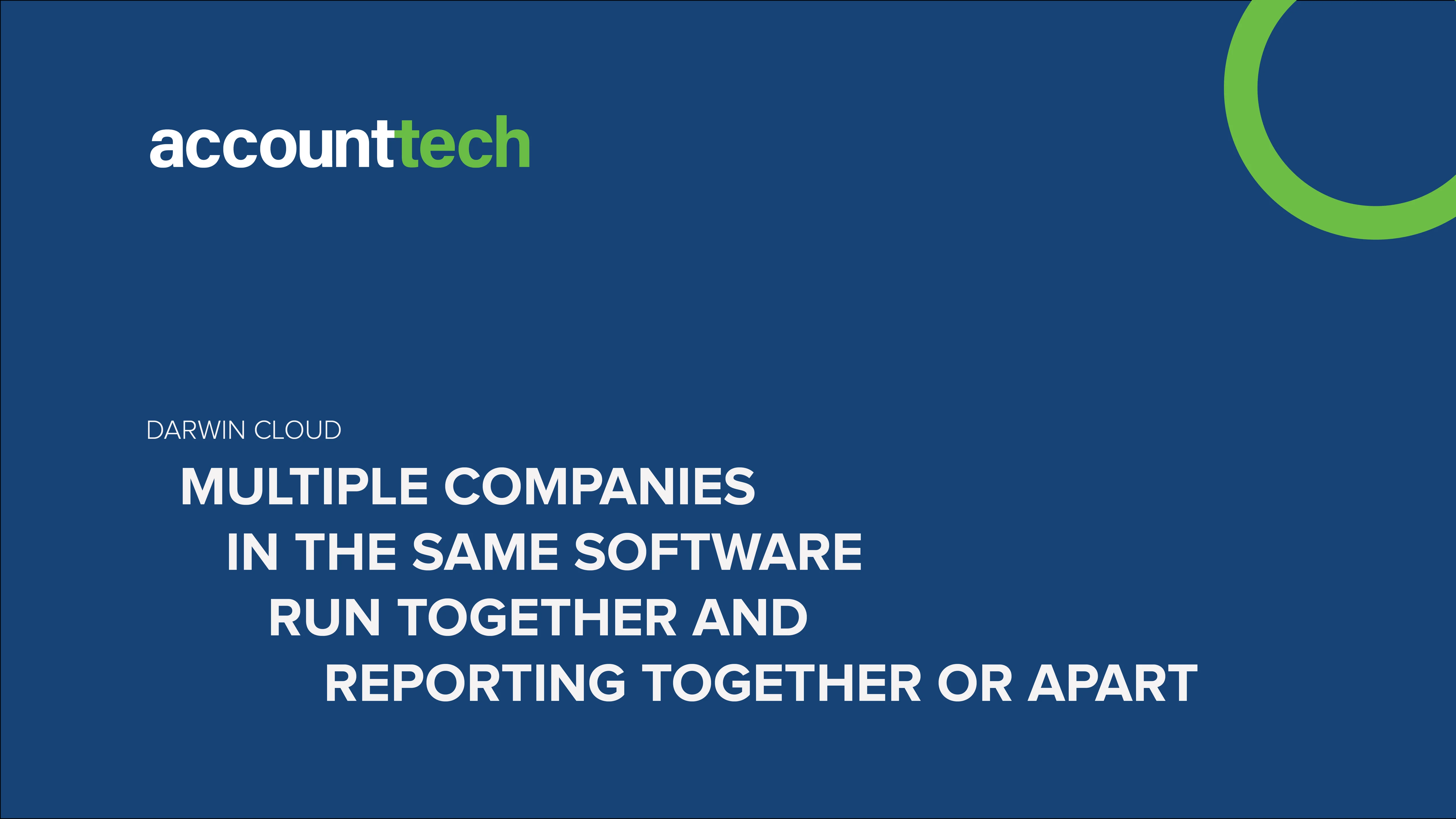multiple Companies in the same software