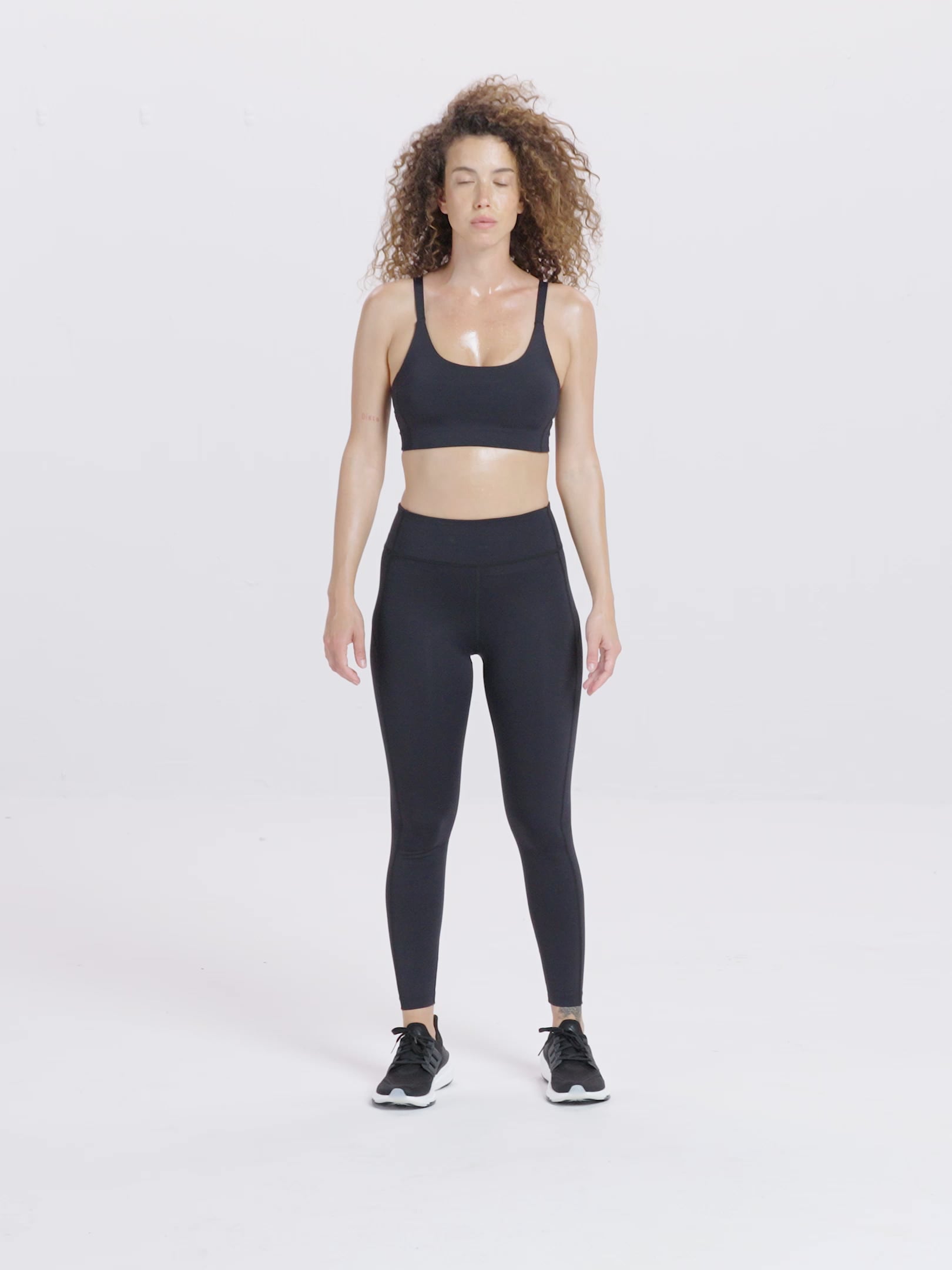 טייץ בגזרה גבוהה באורך ”25 מבד magma