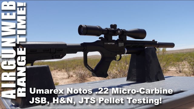 Umarex Notos .22 Regulated, Micro-Carbine PCP - Testing JSB, H+N, and ...