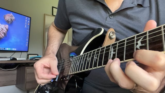 Response to Troy - 6 note single string