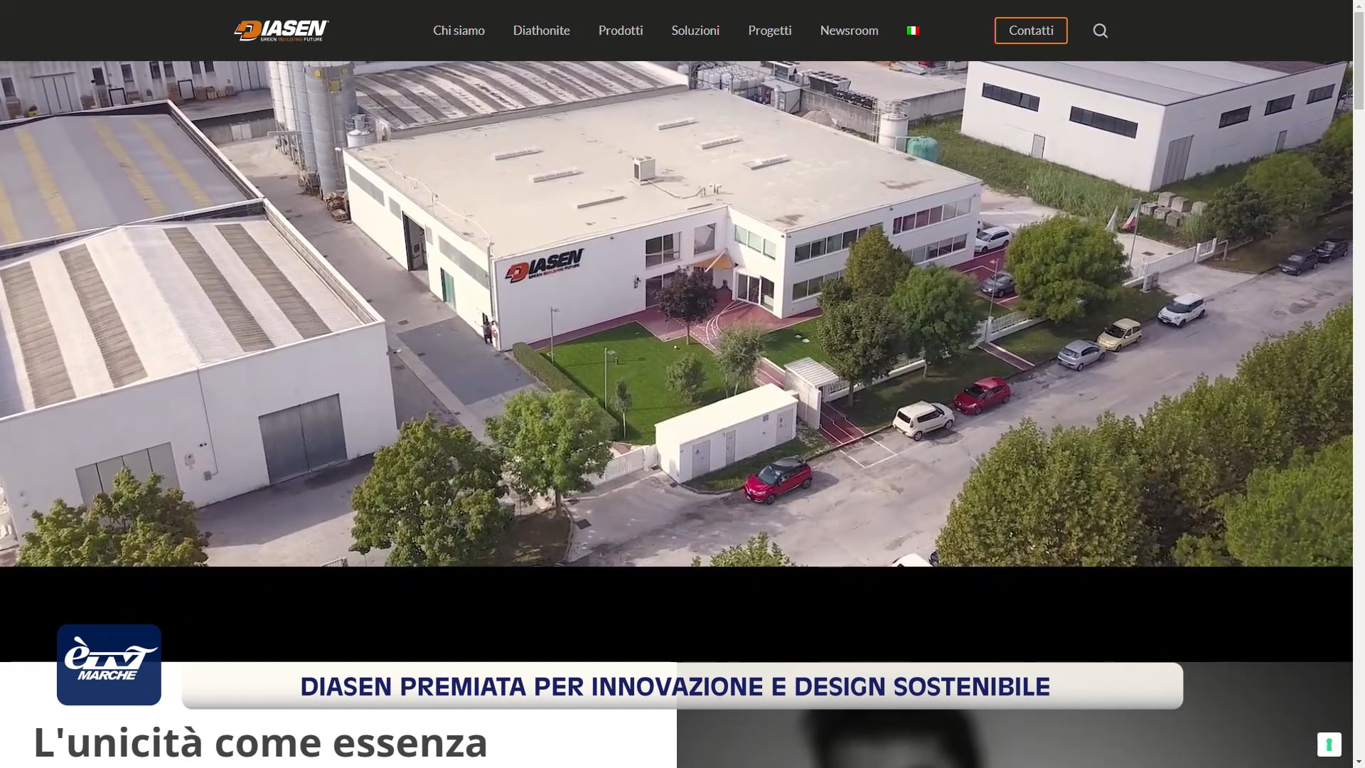 Diasen premiata per innovazione e design sostenibile - VIDEO