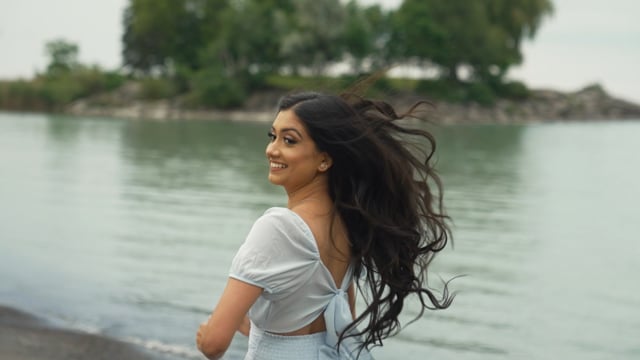 Still from Disha & Sunny same day edit by Happy Soul Films, Toronto wedding videographers