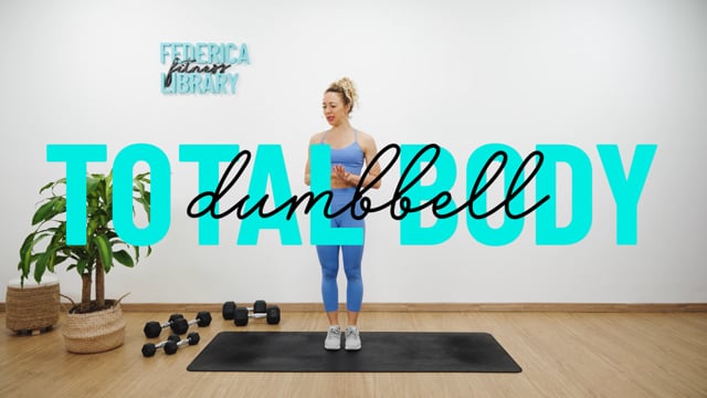 Total Body Dumbbells – Snellisci, Tonifica e Modella programma di 12 settimane