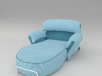 Outdoor Bed `BONBON` splash Frame 