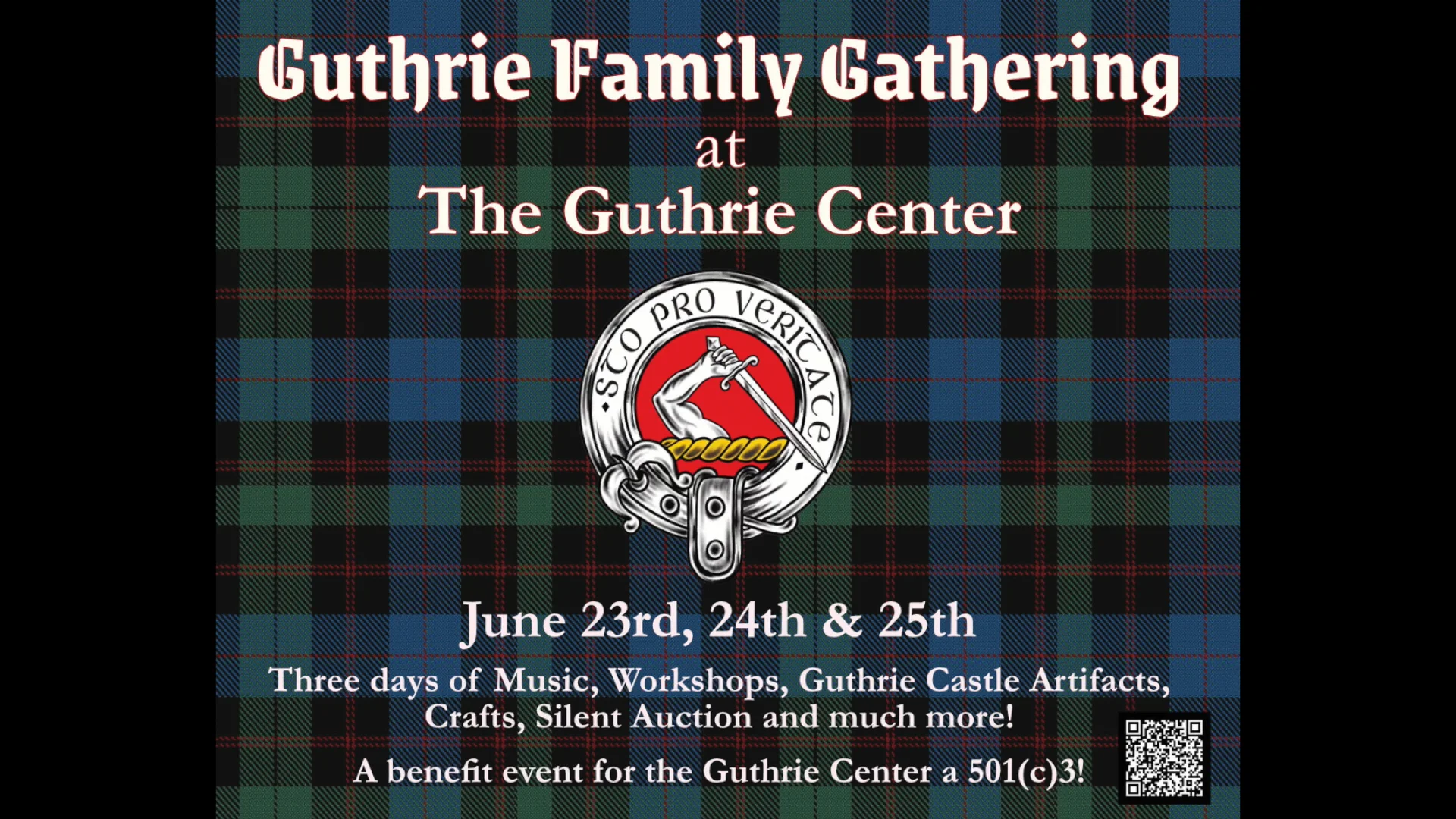 Are you a Guthrie? Find out at the Guthrie Family Gathering!