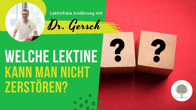 Welche Lektine kann man nicht im Druckkochtopf zerstören?