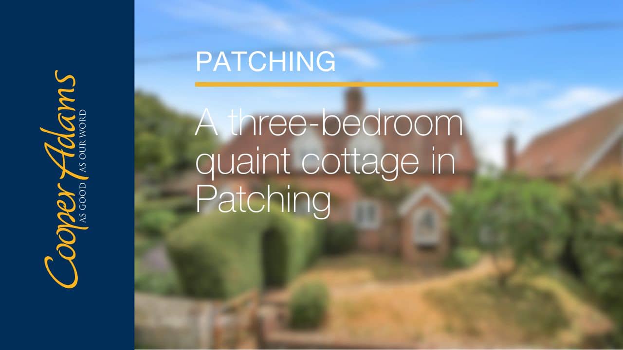 132 The Street, Patching, West Sussex Walk around video with Cooper