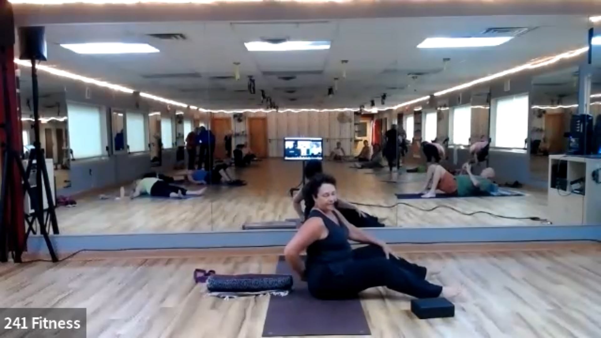 7-15-23 Gentle Yoga RX for Hips + Low Back - mat, blanket, strap