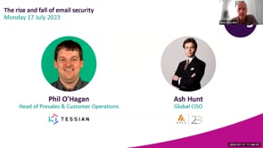 Monday 17 July 2023 - The rise and fall of email security