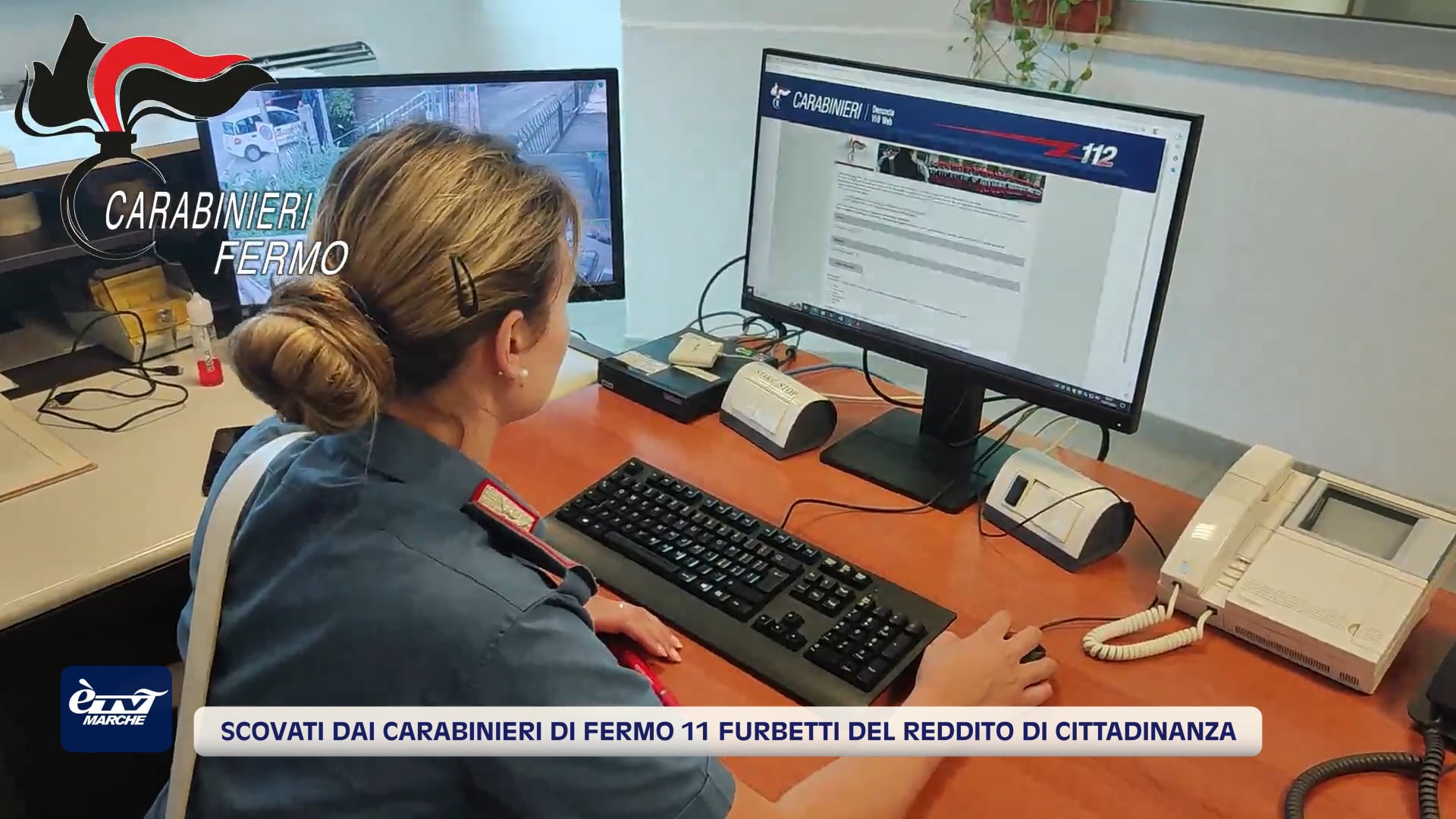 11 furbetti del reddito di cittadinanza stanati dai carabinieri - VIDEO
