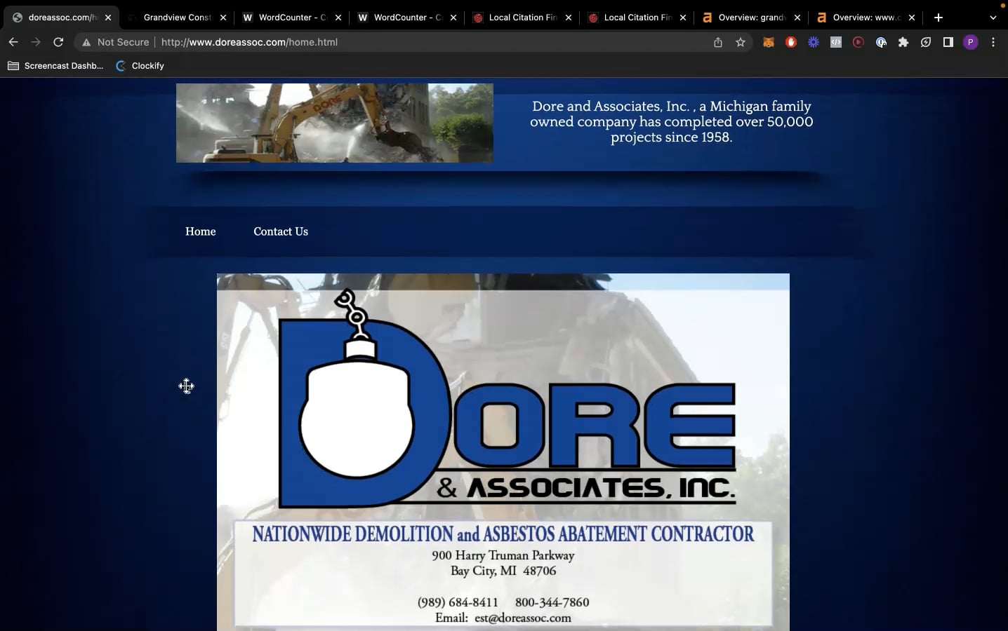 Construction | Dore & Associates on Vimeo