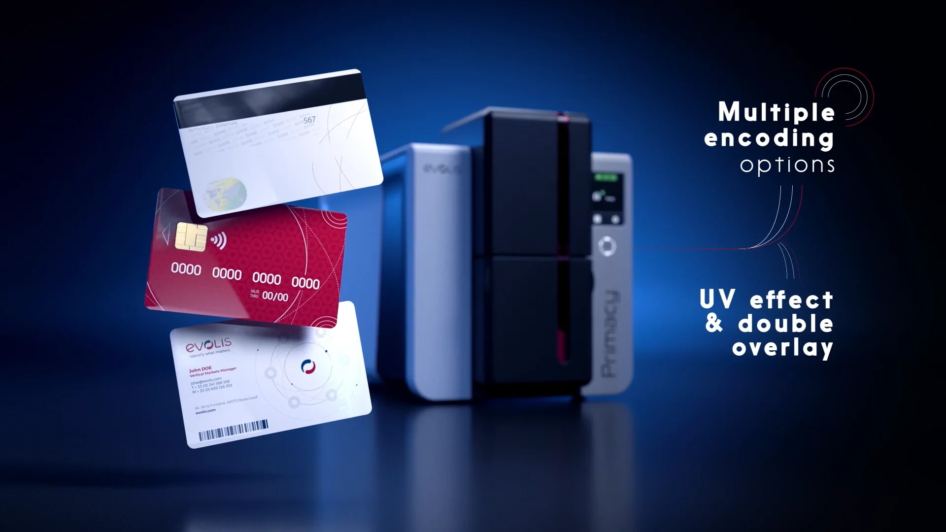 Evolis Primacy 2 Single-Sided ID Card Printer | PM2-0008